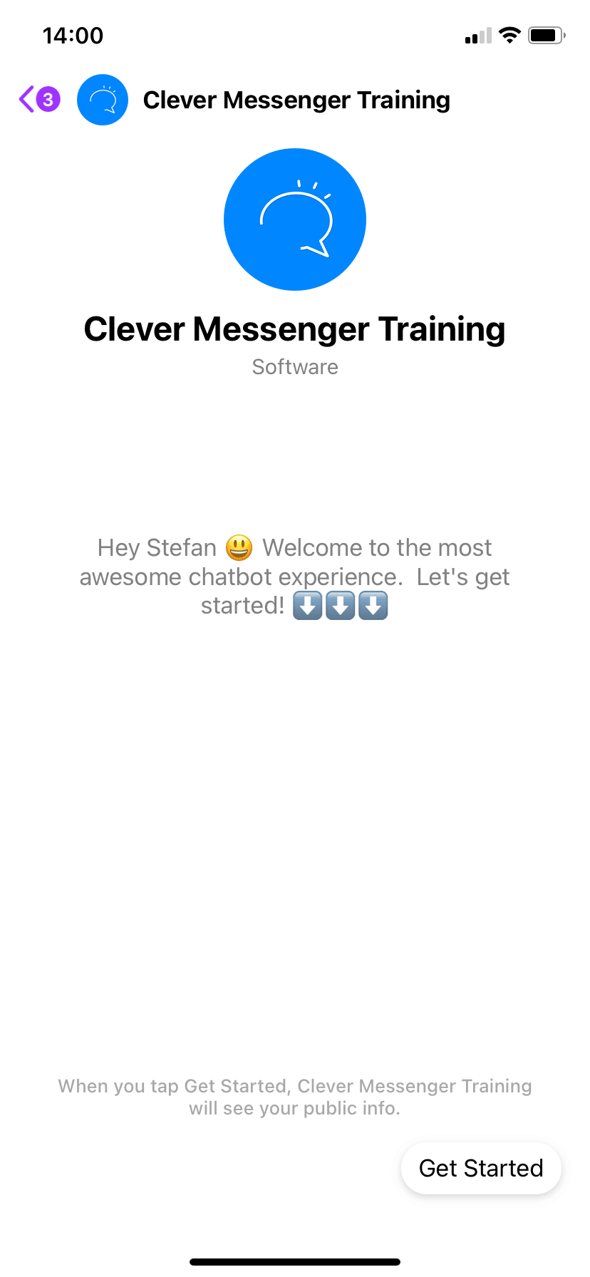 The Crew Clothing Facebook Messenger Chatbot – Clepher