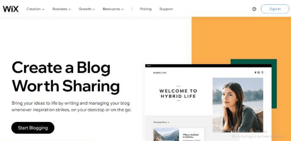 Create a blog worth sharing