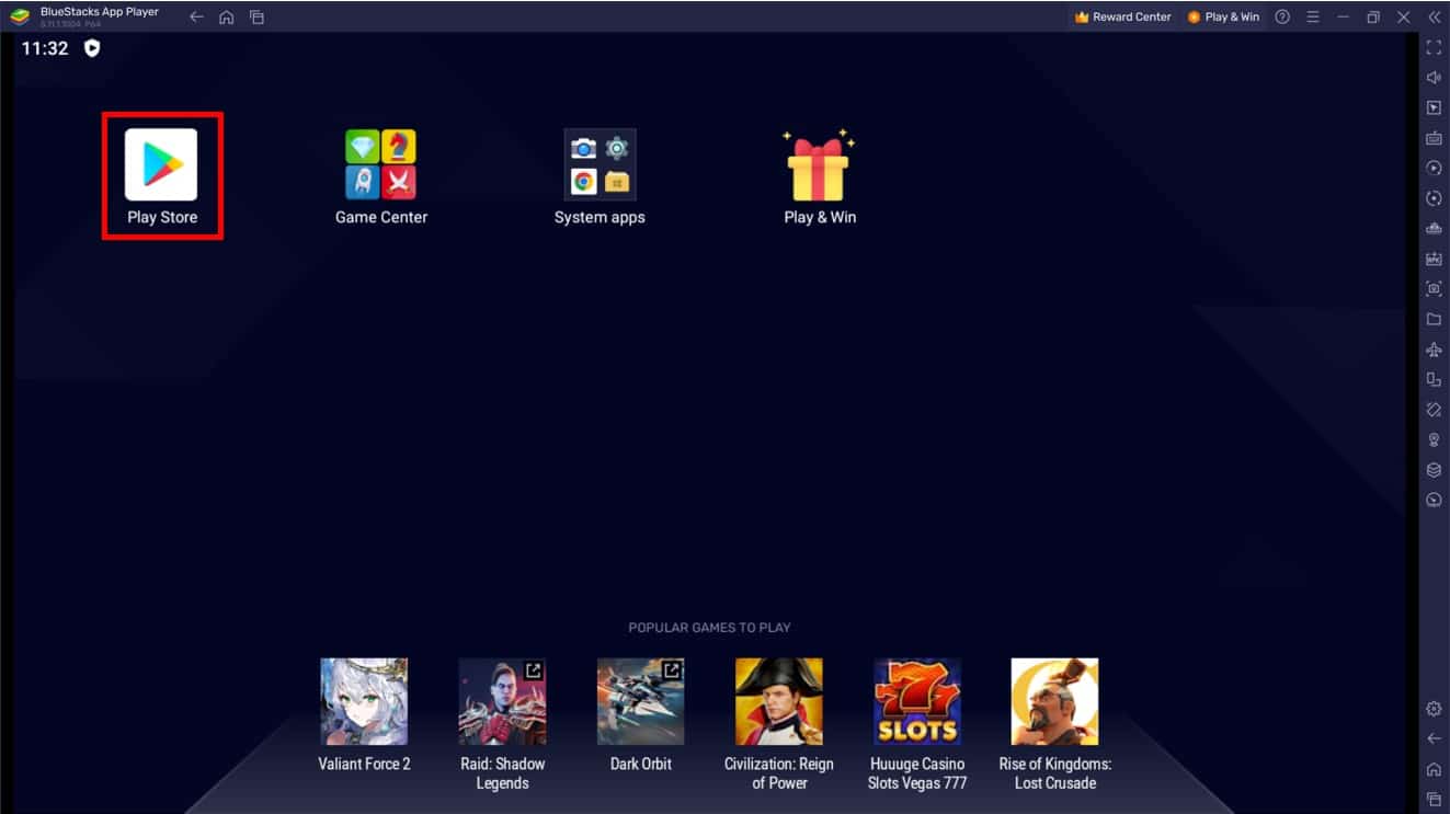 BlueStacks Play Store – Clepher