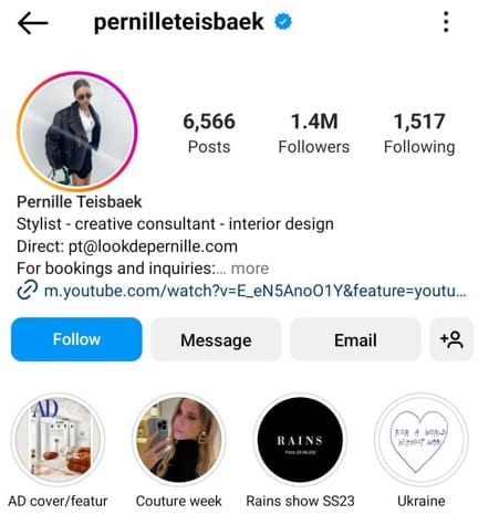 Instagram Highlight Covers - Pernille Teisbaek