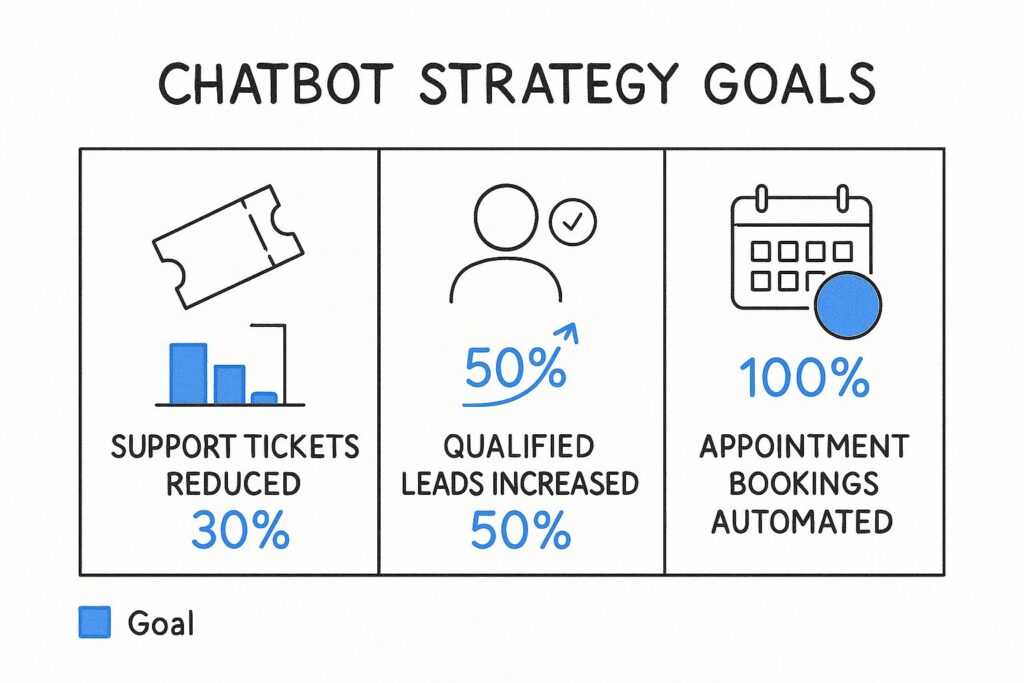 chatbot strategy goals