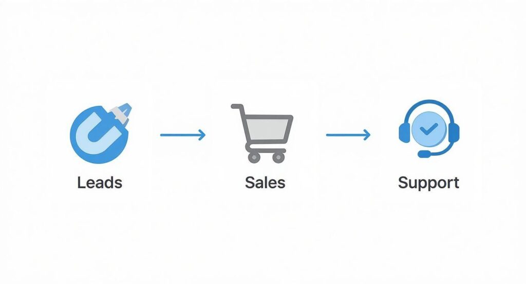 Facebook Chat Customer Journey