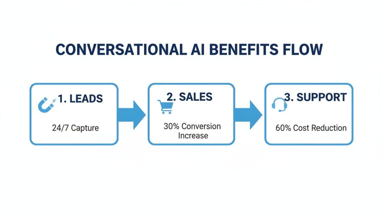 Conversational AI Chatbot Benefit Flow
