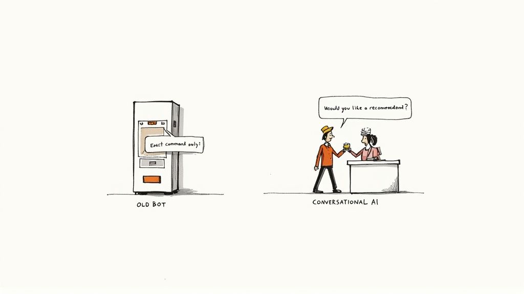 Conversational AI Chatbot Interaction