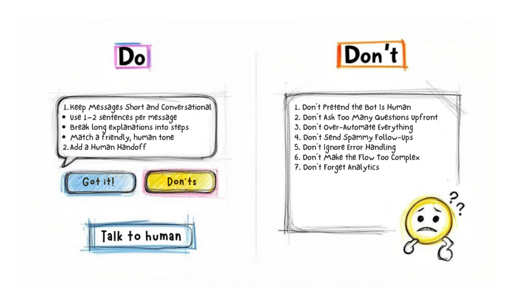 Facebook Chatbot Tips