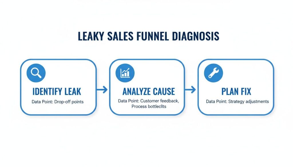 Increase Sales Conversion Rate Funnel Diagnosis