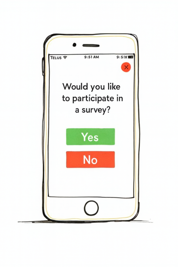 WhatsApp Mobile Survey