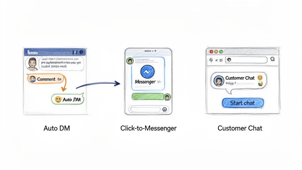 Chatbot in Facebook Chat Features