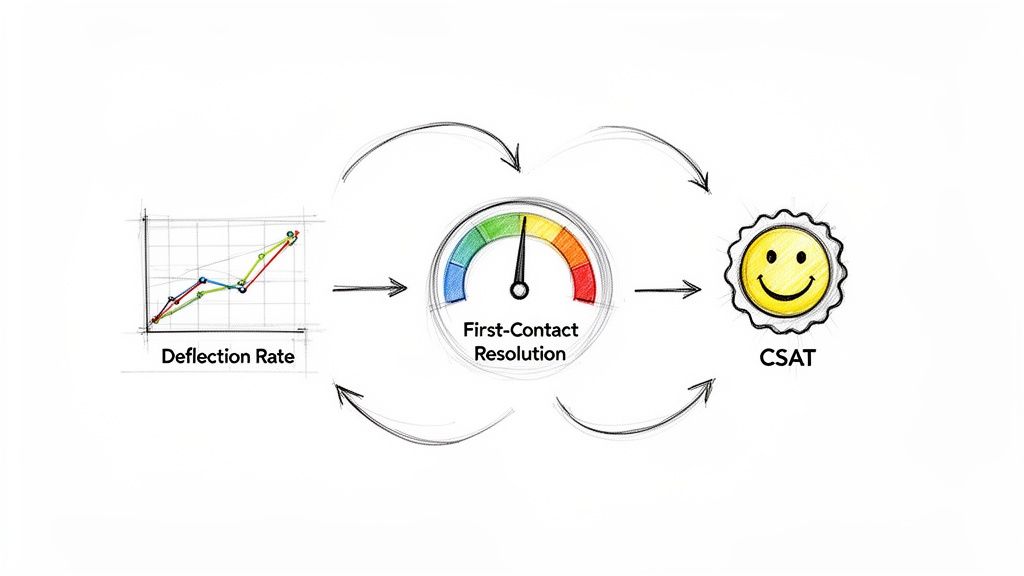 Website Self Service Metrics