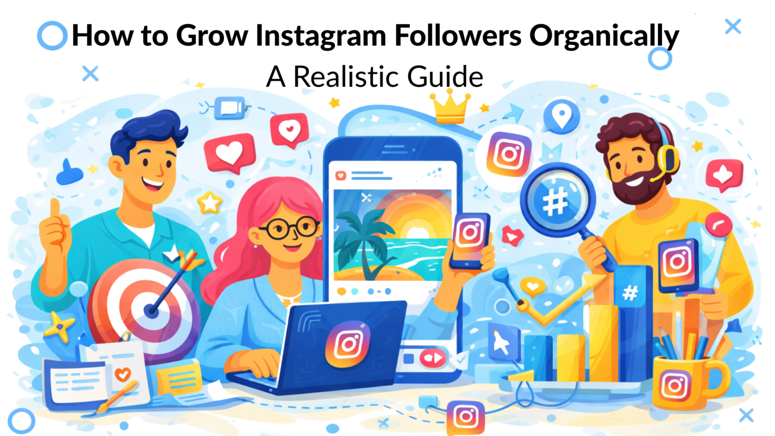 Image showcasing How to Grow Instagram Followers Organically: A Realistic Guide