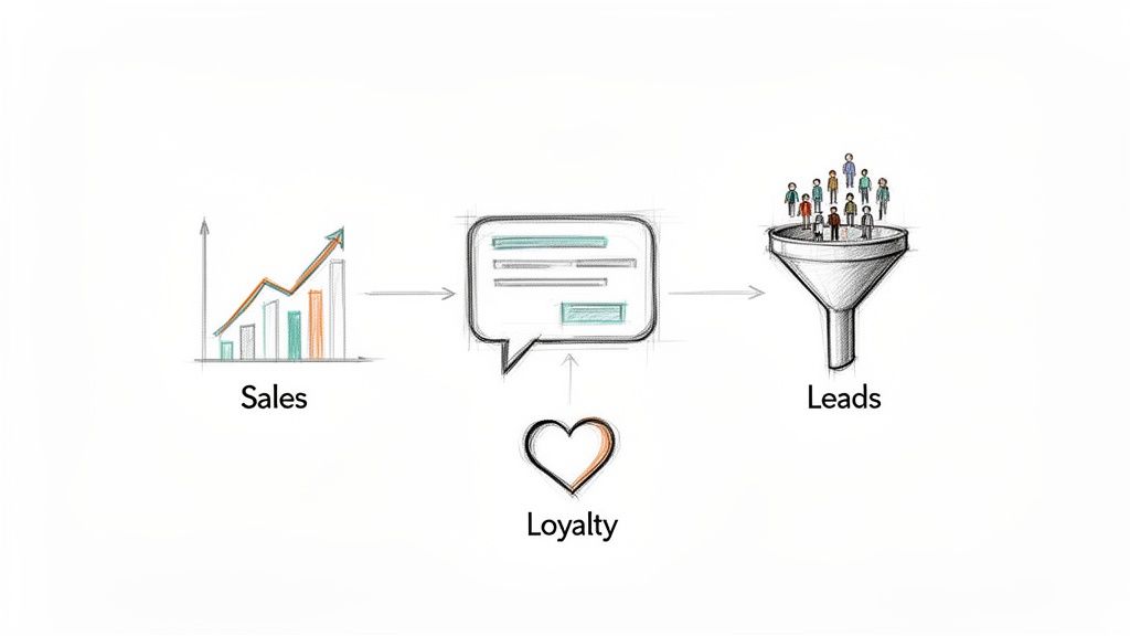 Live Chat Sales Process