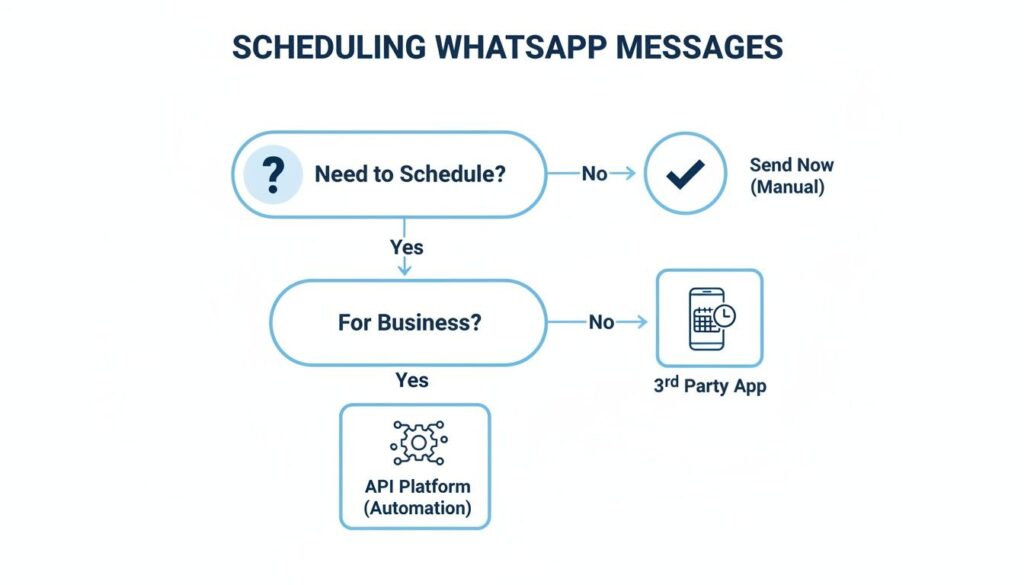 WhatsApp Scheduling