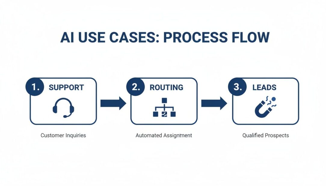 AI for Customer Support Process Flow – Clepher