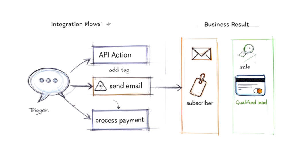 API Chatbot Integration Flow
