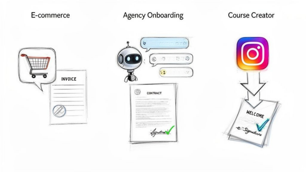 Document Workflow Automation Business Scenarios