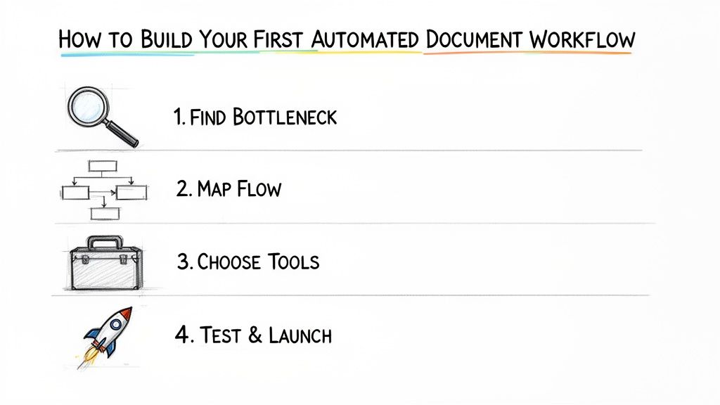 Document Workflow Automation Workflow Steps