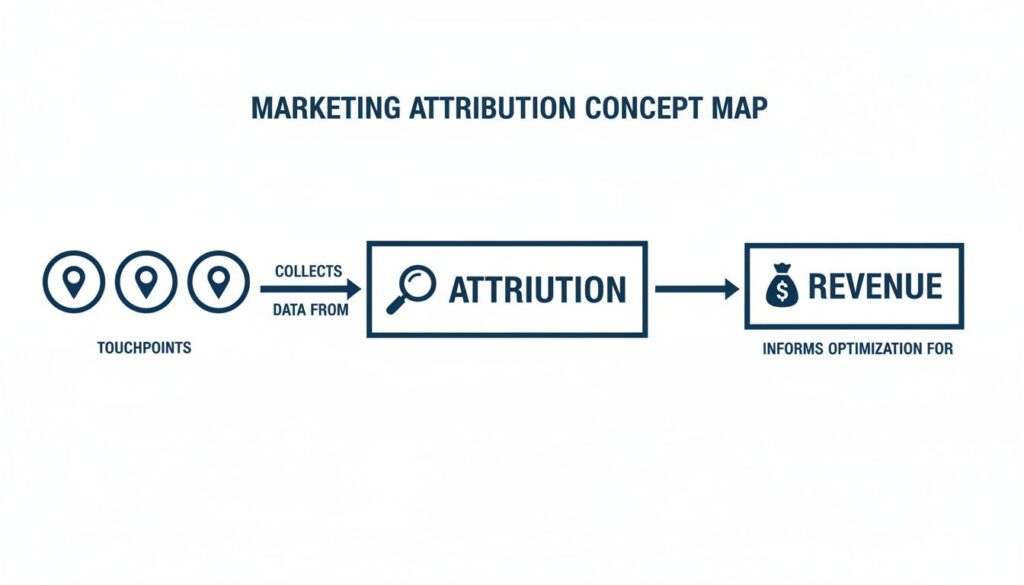 Marketing Attribution Concept Map