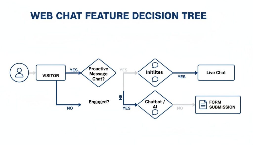 Web Chat Decision Tree