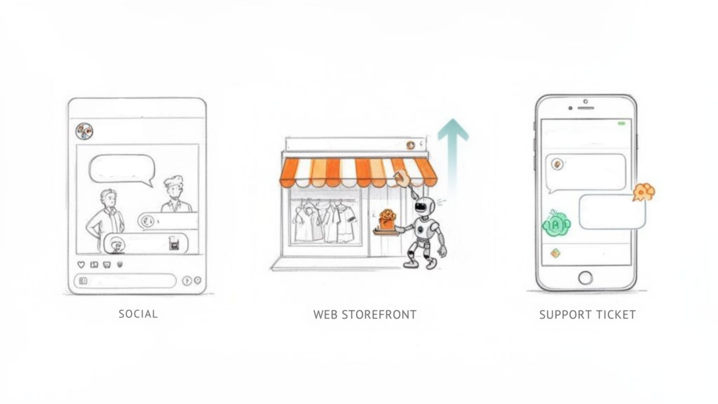Chatbot Customer Touchpoints