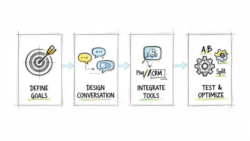 Conversational AI for Sales Workflow Steps