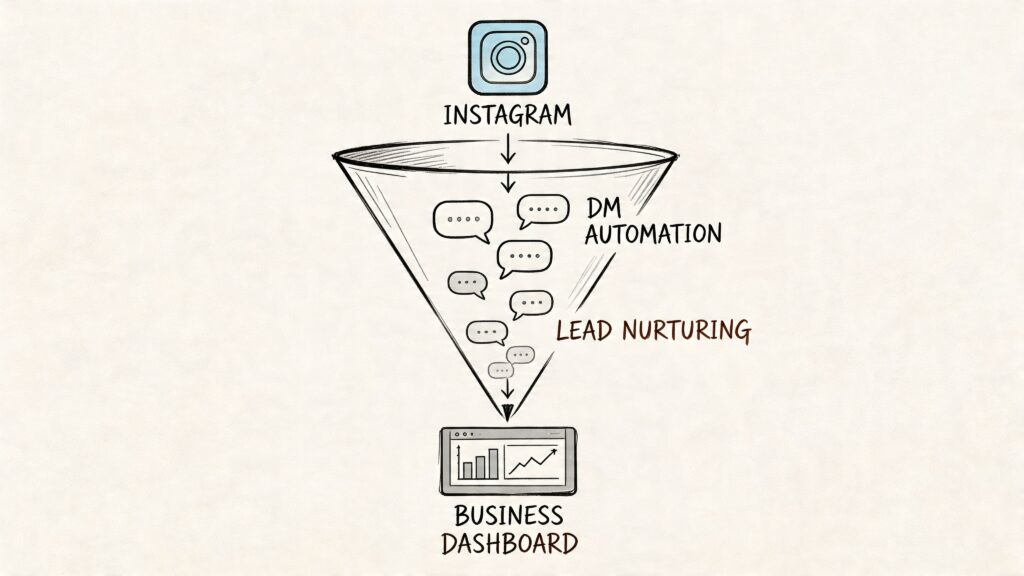 Instagram Growth Strategy Marketing Funnel