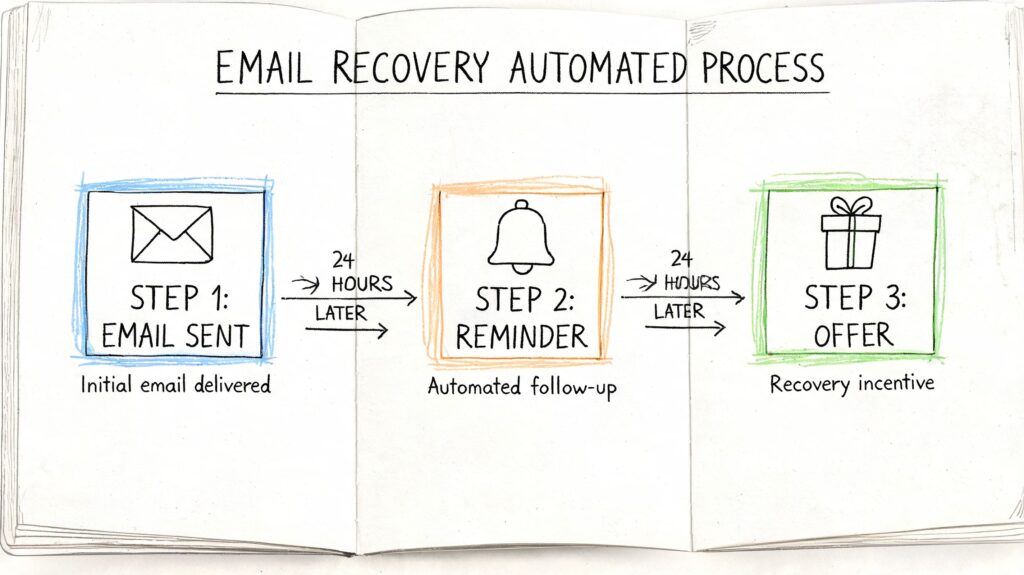 Abandoned Cart Recovery Email Process