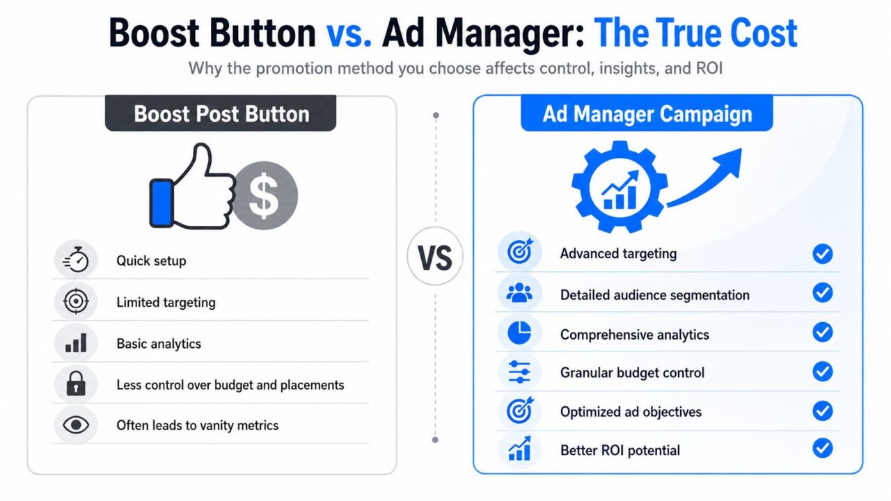 Boosting Instagram Posts Ad Comparison