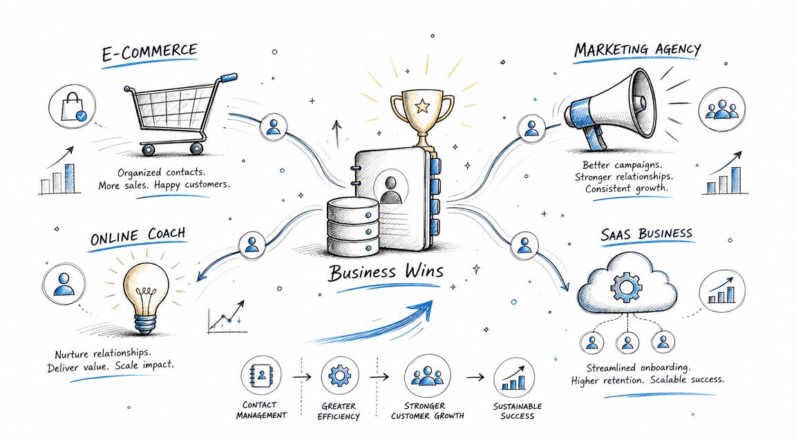 Contact Management System Business Wins