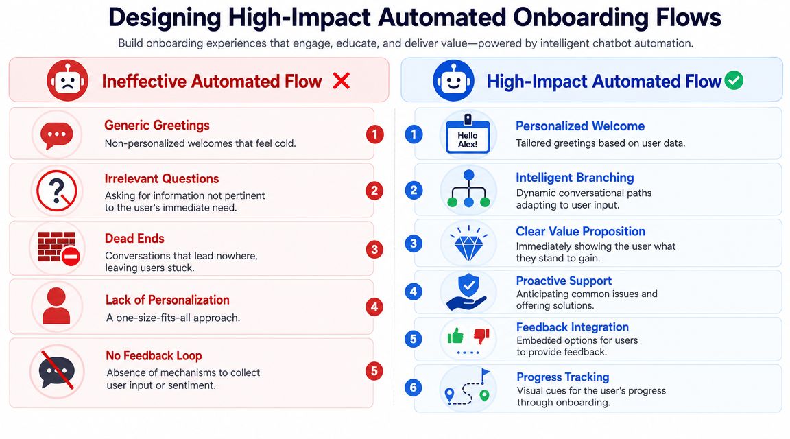 Customer Onboarding Automation Chatbot Flows