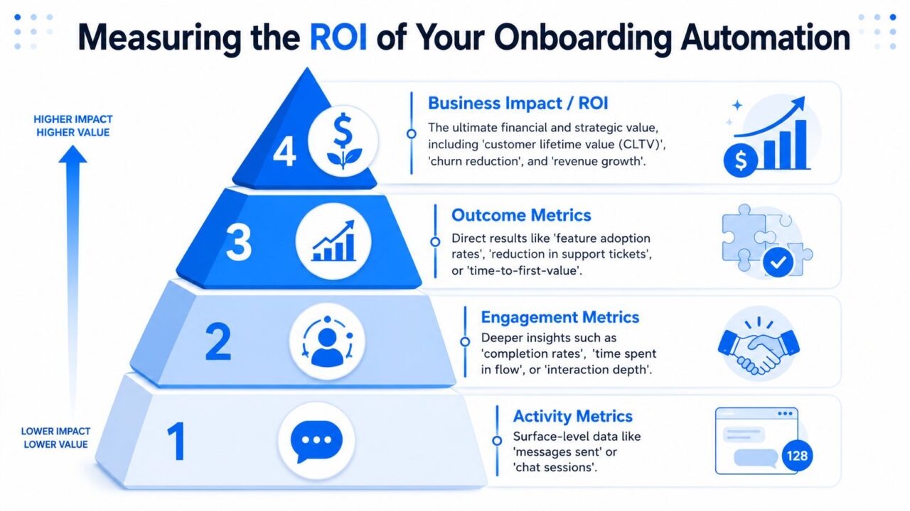 Customer Onboarding Automation ROI Pyramid