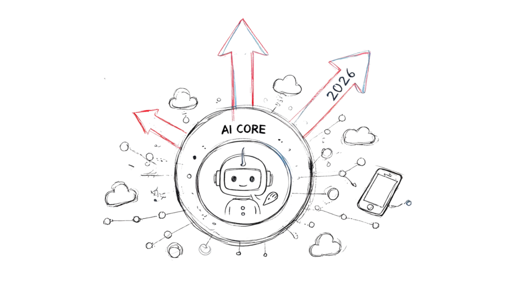 Facebook AI Chatbots AI Illustration