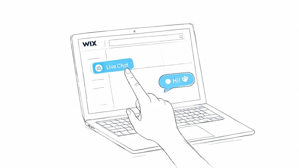 Live Chat on Wix