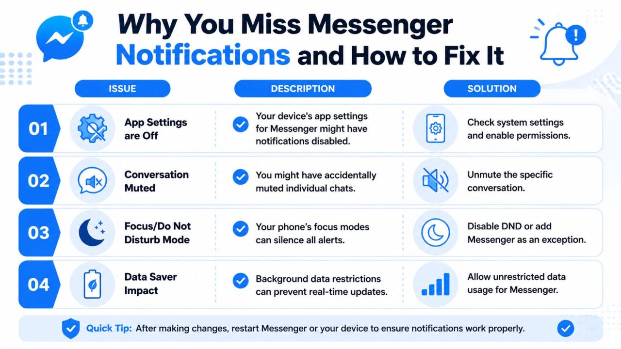 Android Messenger Notification Notifications on Messenger: A 2026 Control Guide