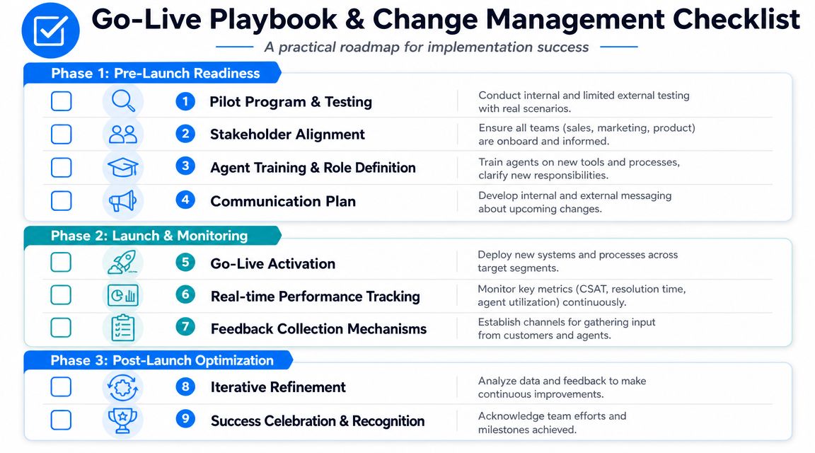 Scaling Customer Support Change Management