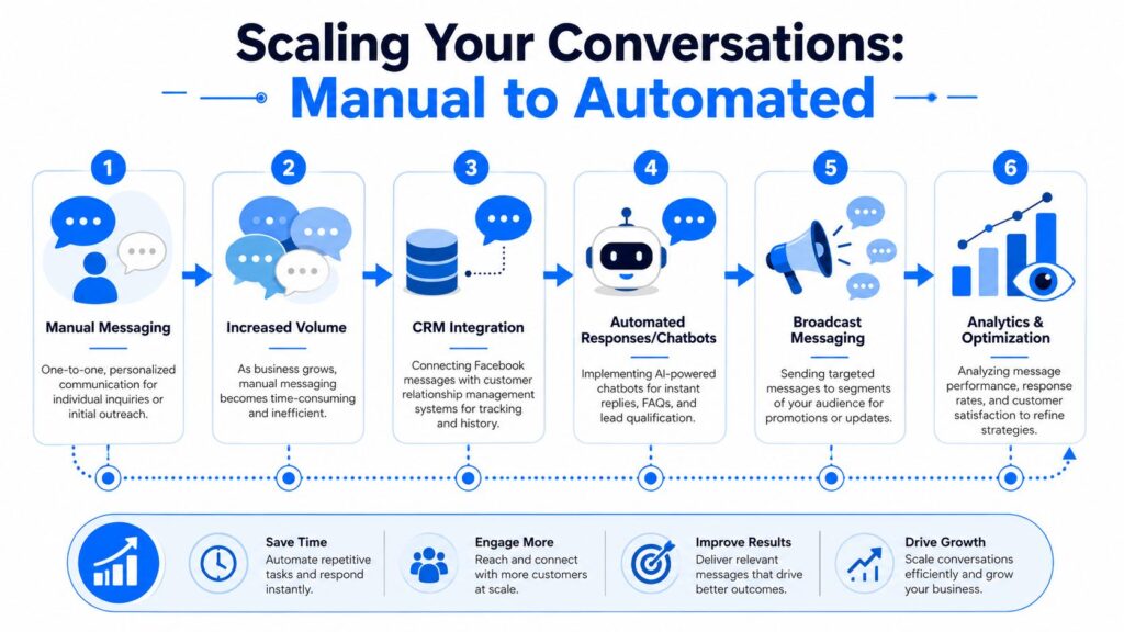 How to Inbox Someone on Facebook Automation Process