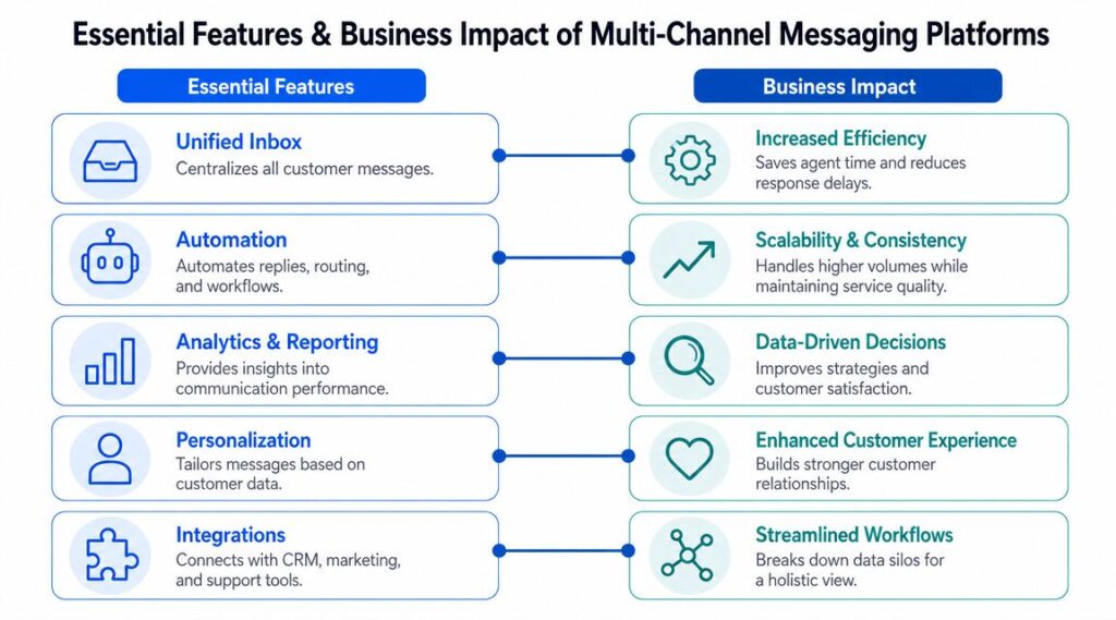 Multi-channel Messaging Platform Features Impact