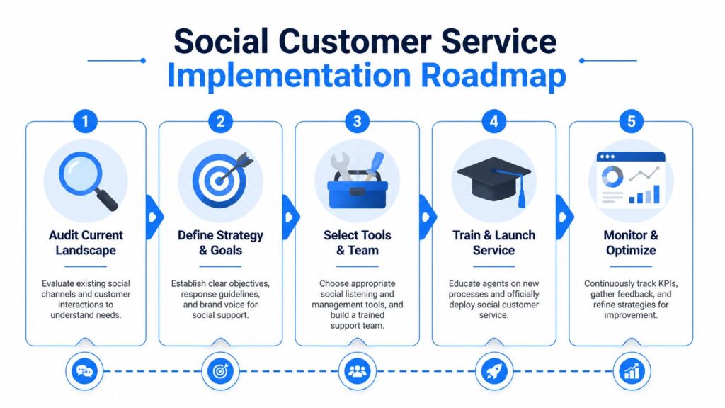 Social Media Customer Service Implementation Roadmap