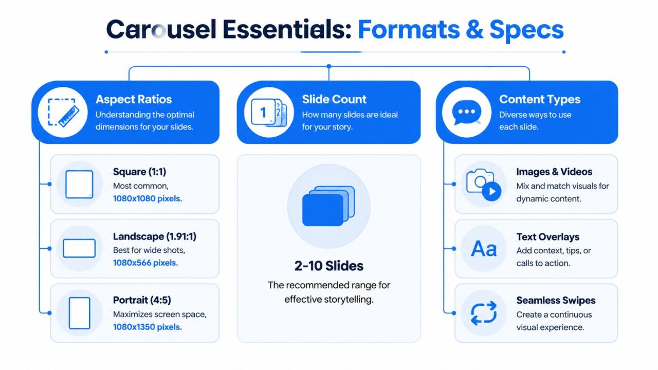 Carousel Post on Instagram Specs