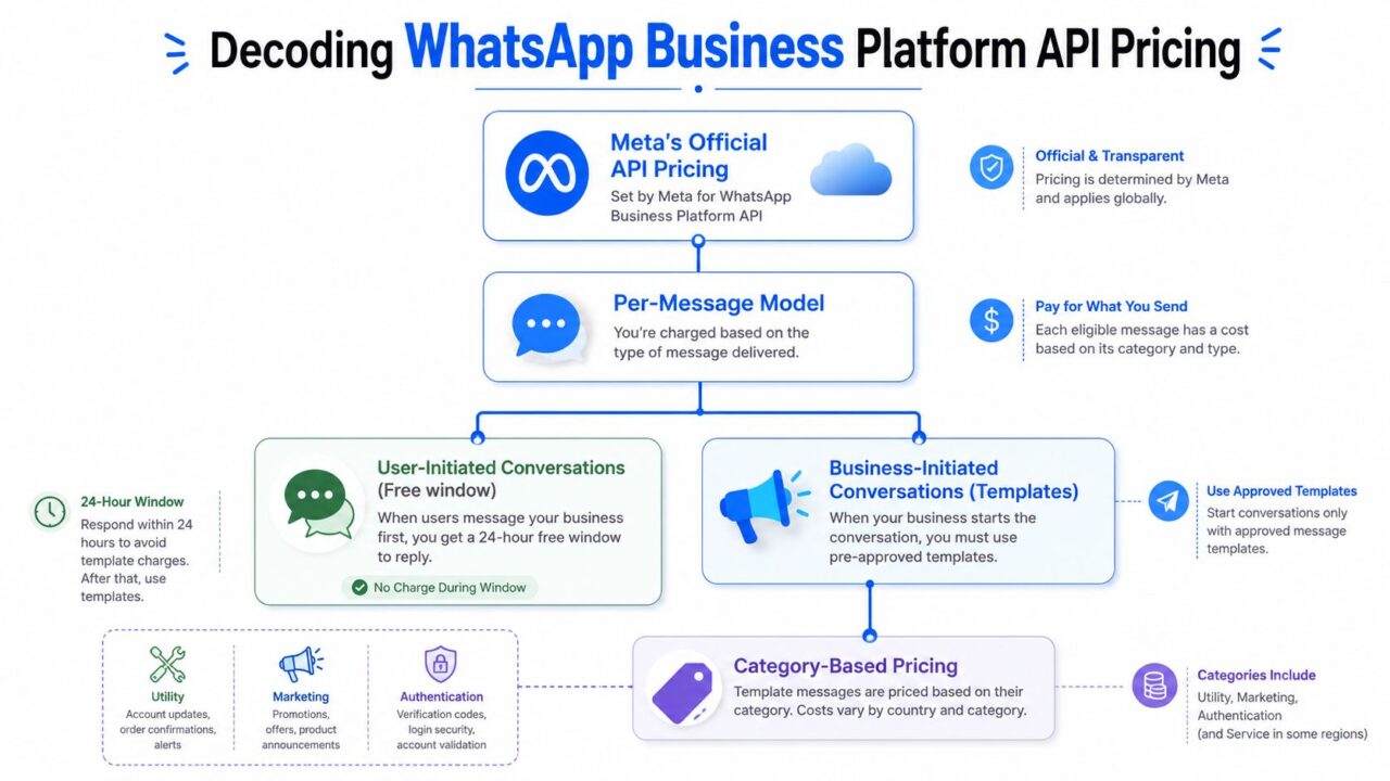 Cost of WhatsApp API Pricing