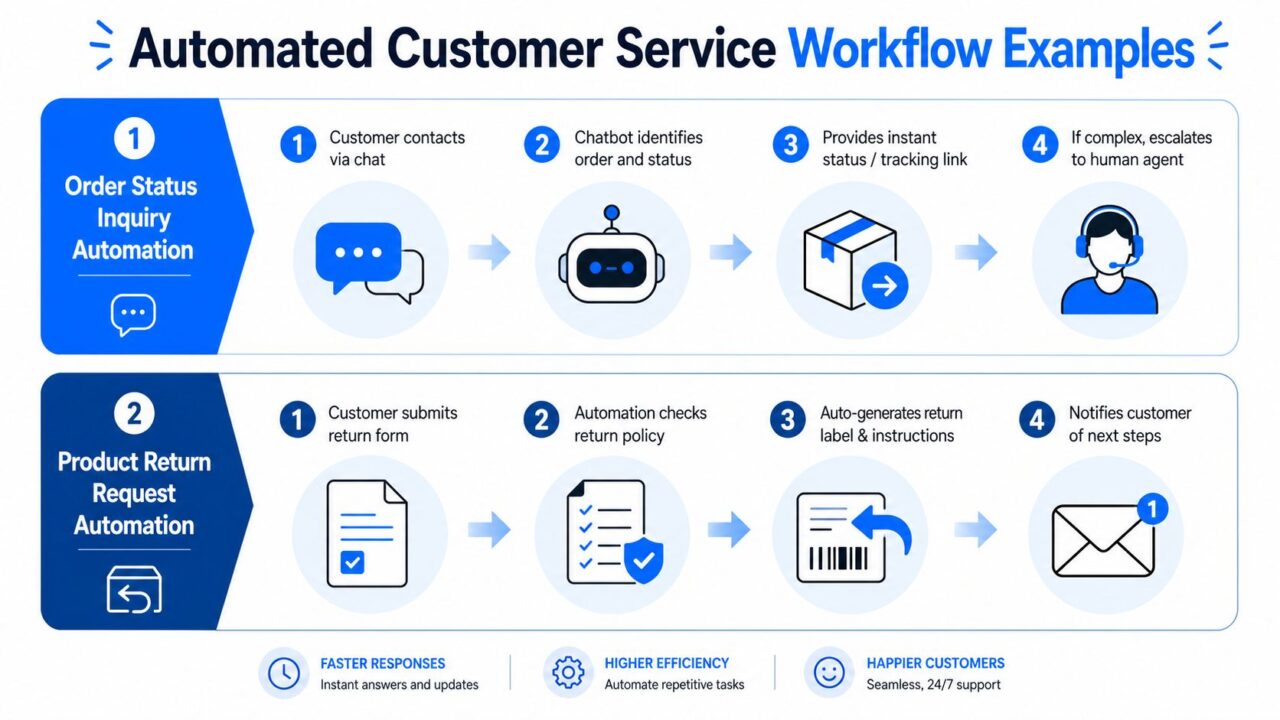 Ecommerce Customer Service Automation Workflow