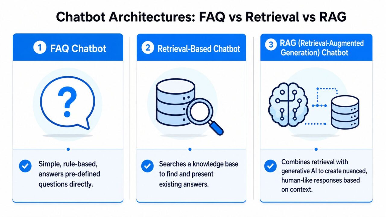 Knowledge Base Chatbot Architectures