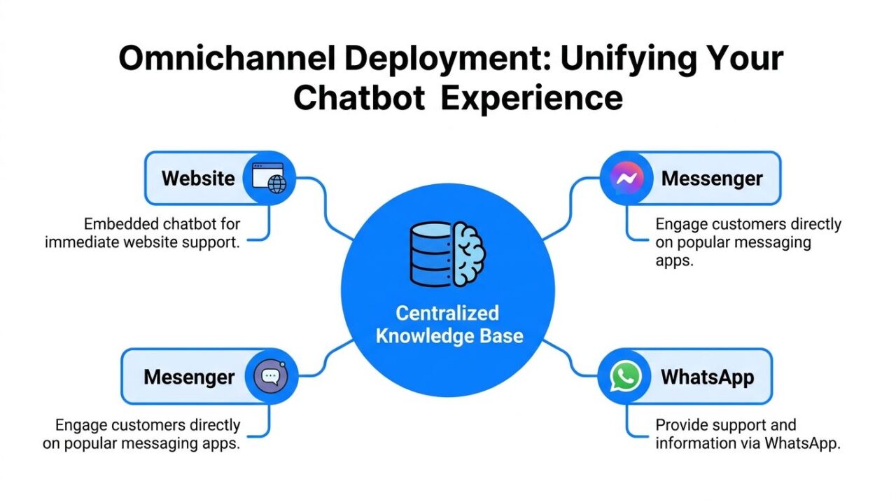 Knowledge Base Chatbot Omnichannel Deployment