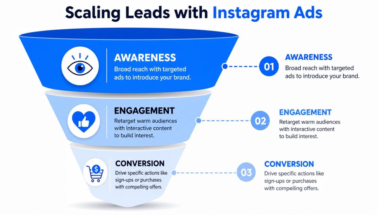 Lead Generation on Instagram Marketing Funnel
