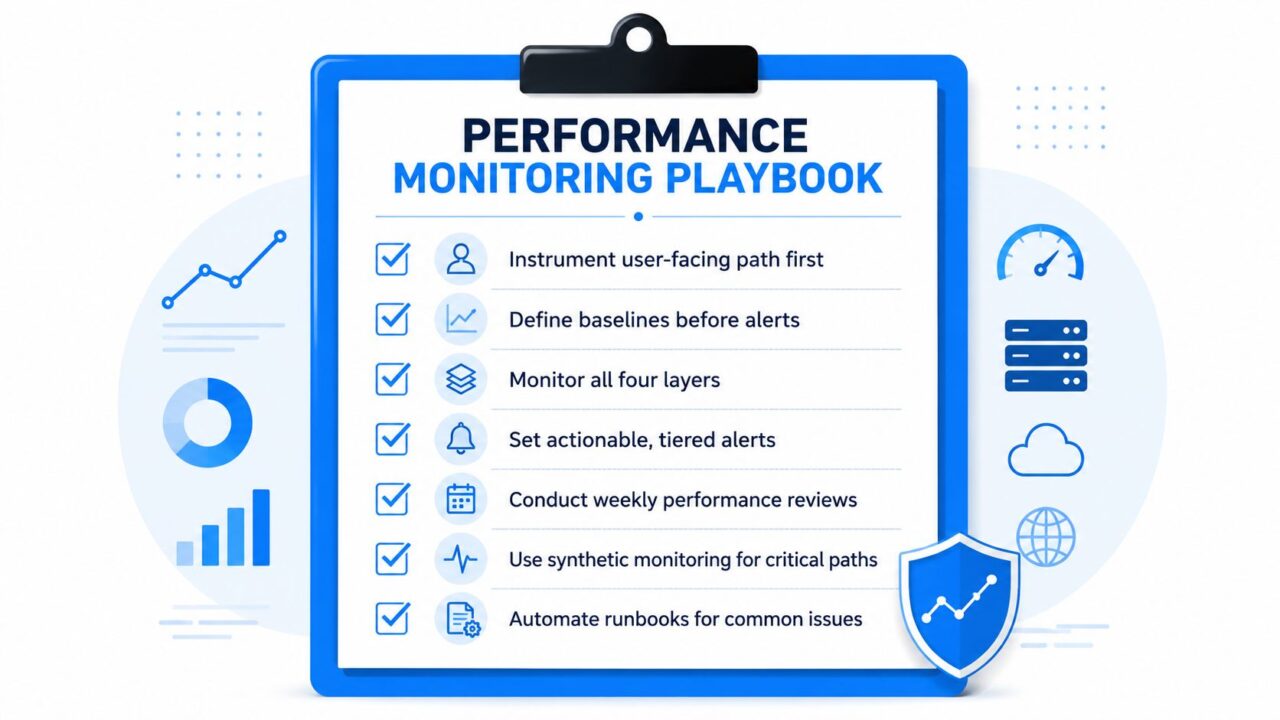 Performance Monitoring Checklist