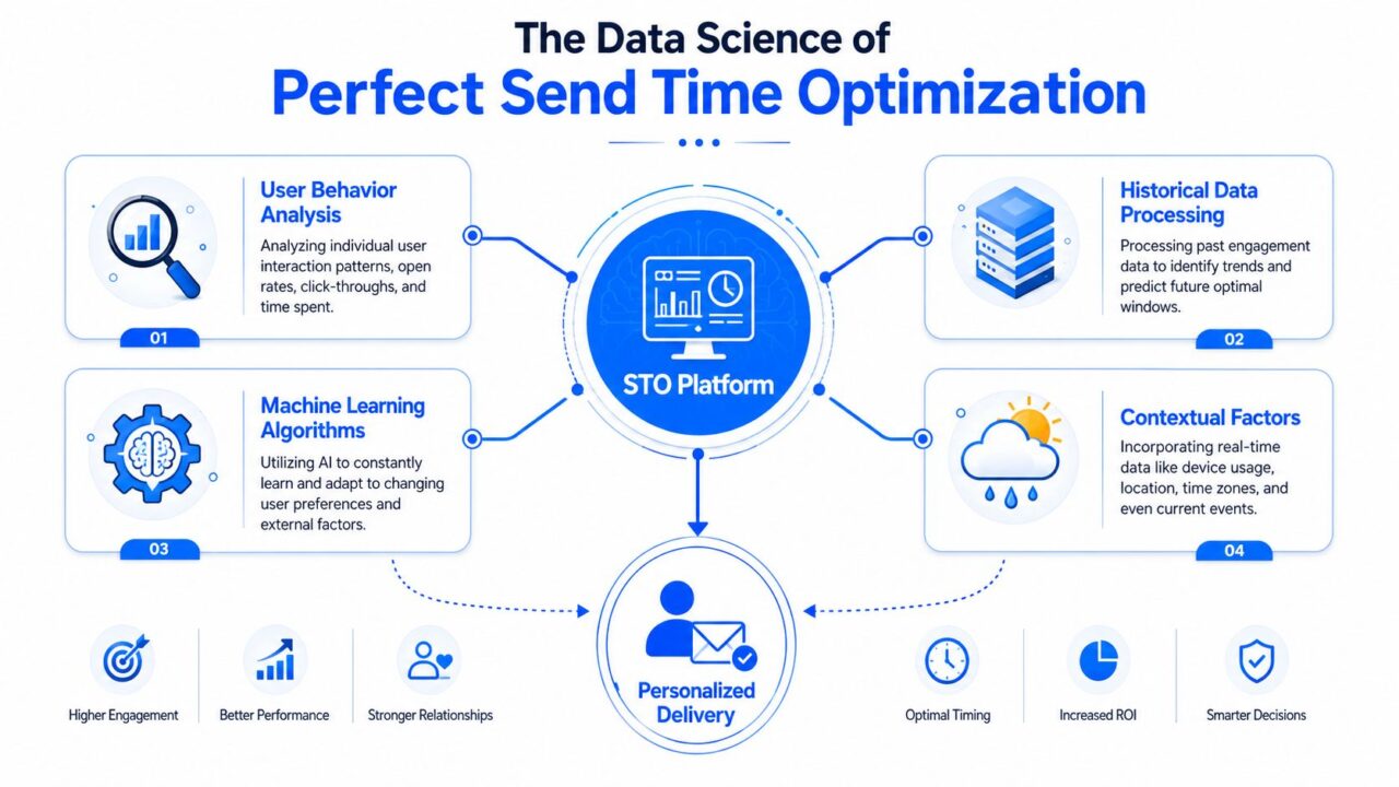 Send Time Optimization Process Diagram