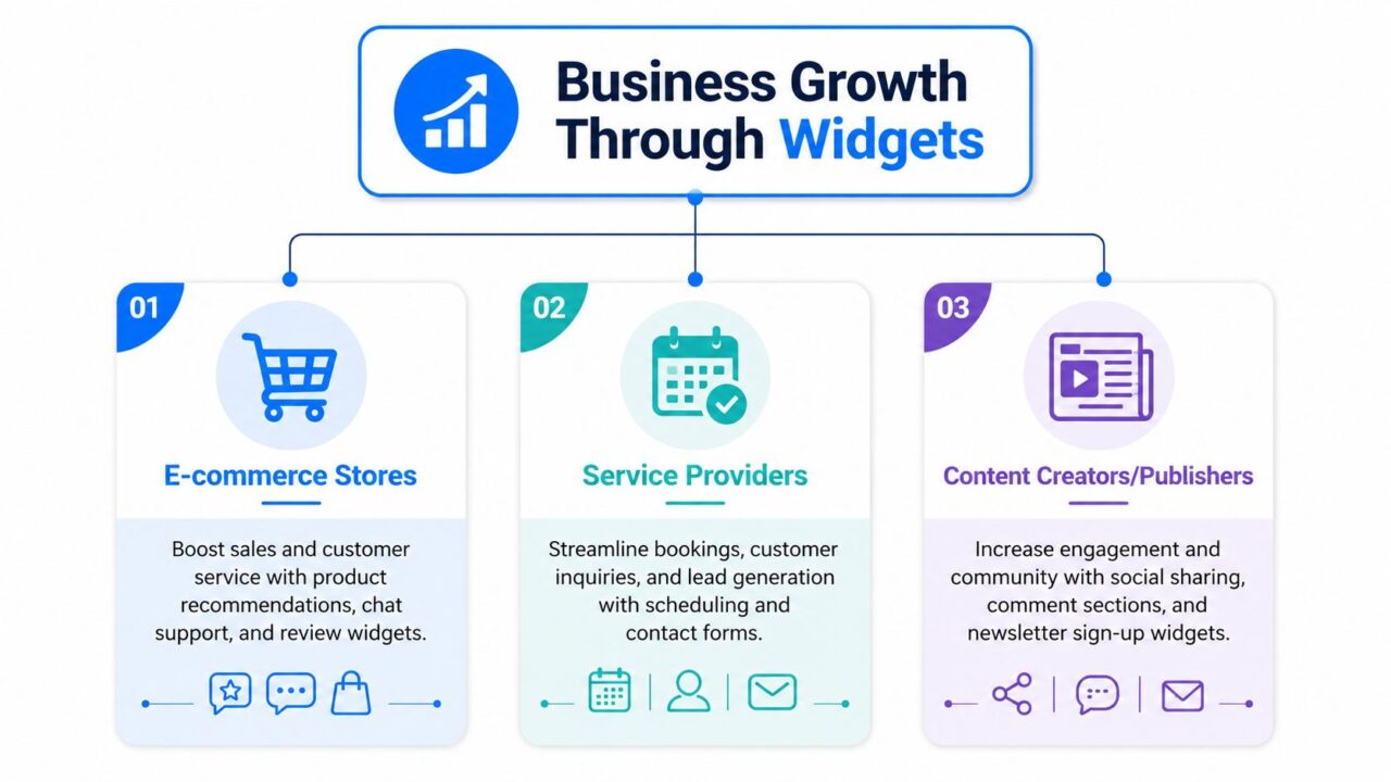 Website Widget Business Growth