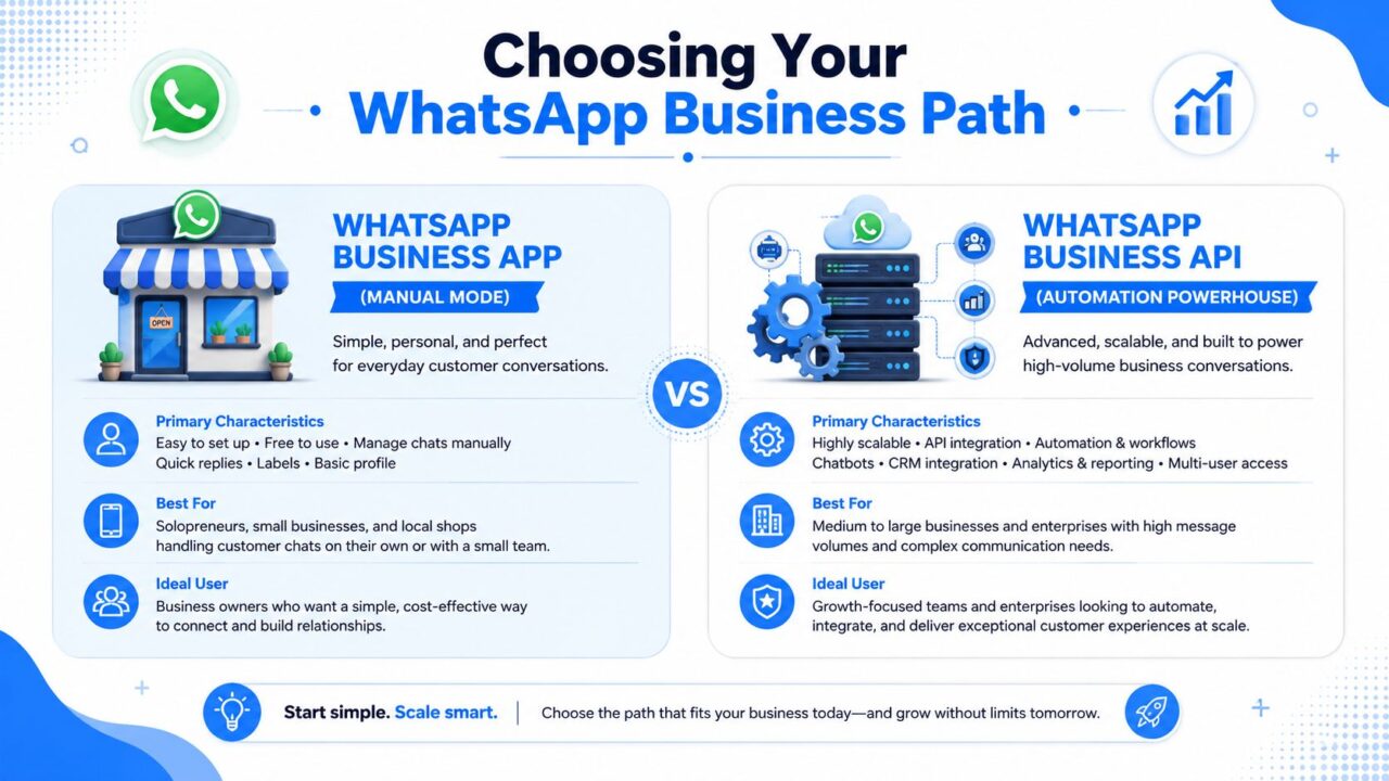 WhatsApp for Business Comparison