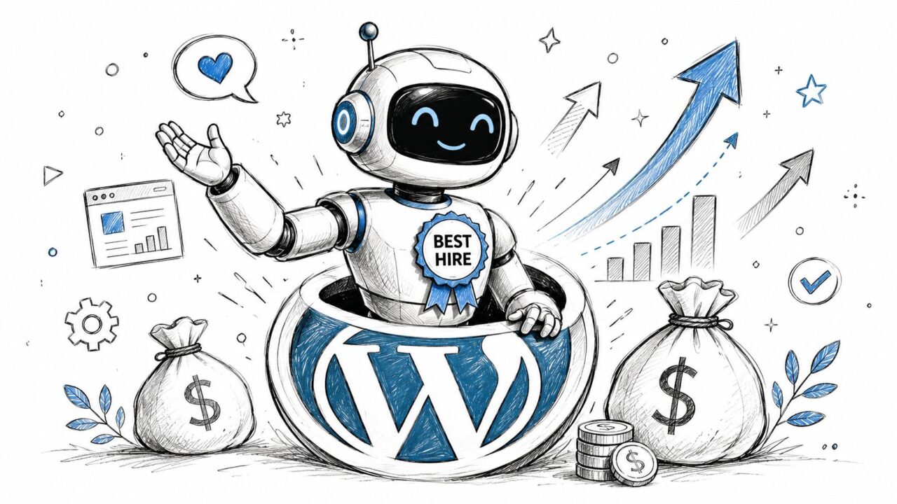 Wordpress Chat Module Robot Mascot