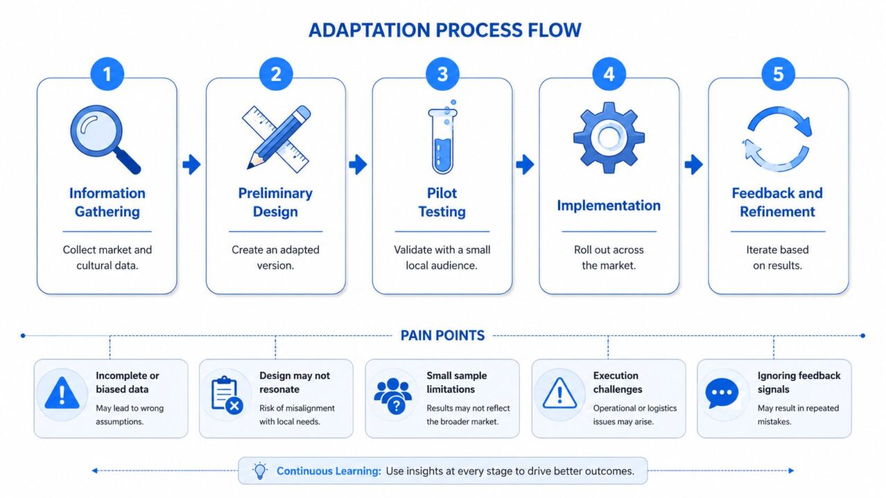 Cultural Adaptation Process Flow