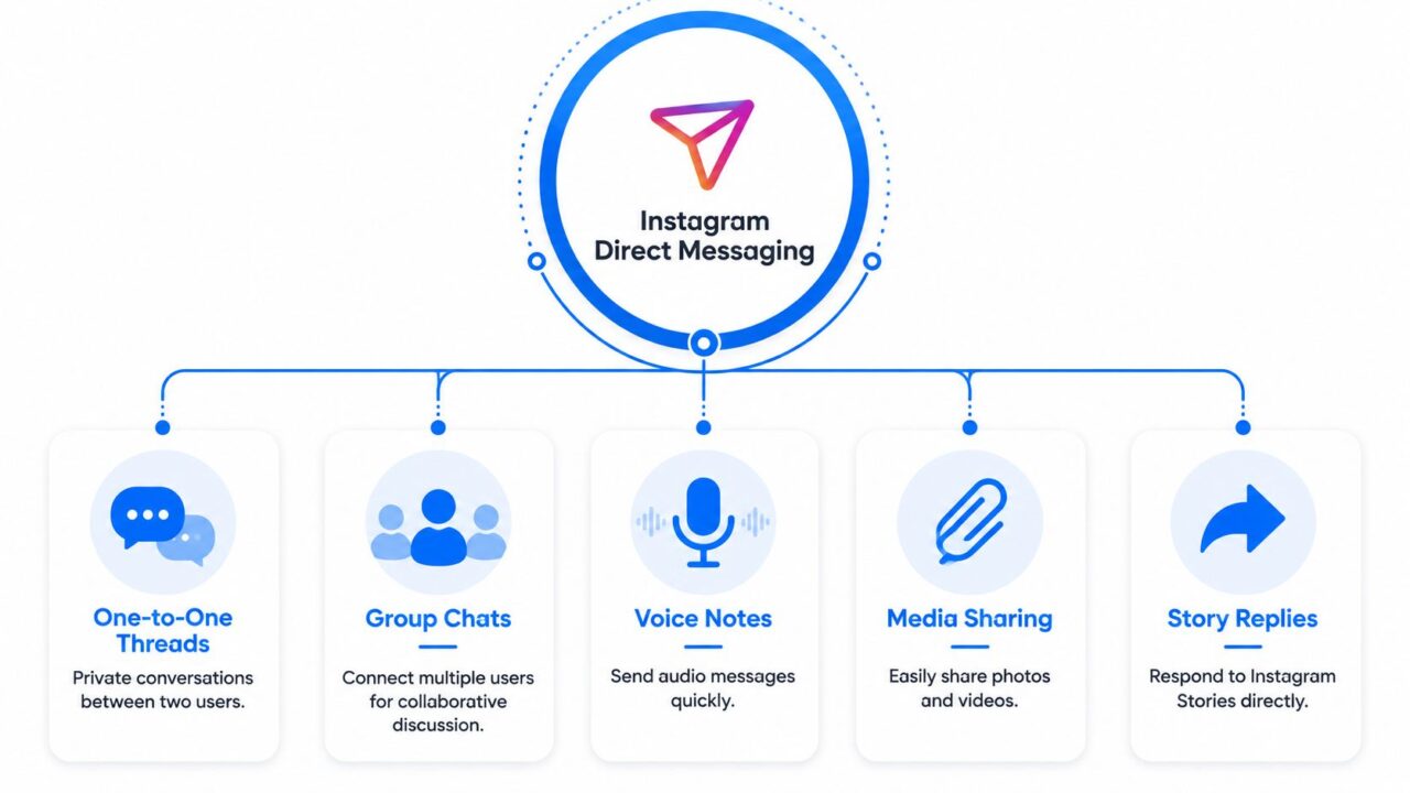 Direct Messaging on Instagram Features